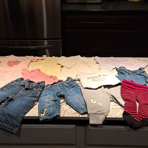 3-6 Month Assorted Baby Clothing Set